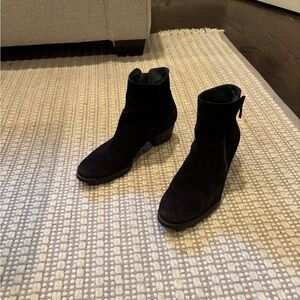 Paul Green Black Ankle Boots